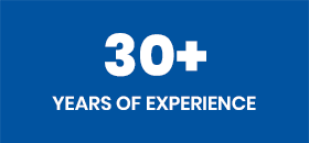 30+ Years of Experience